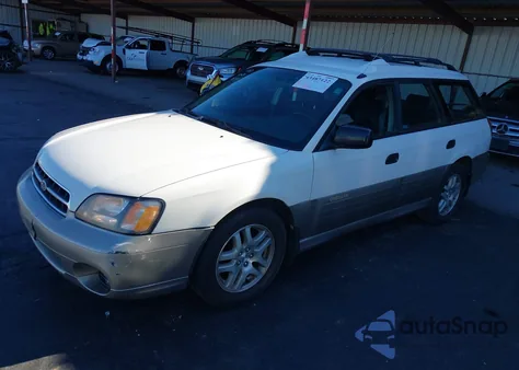 2000 Subaru Outback from USA, damaged, VIN 4S3BH6659Y7607296